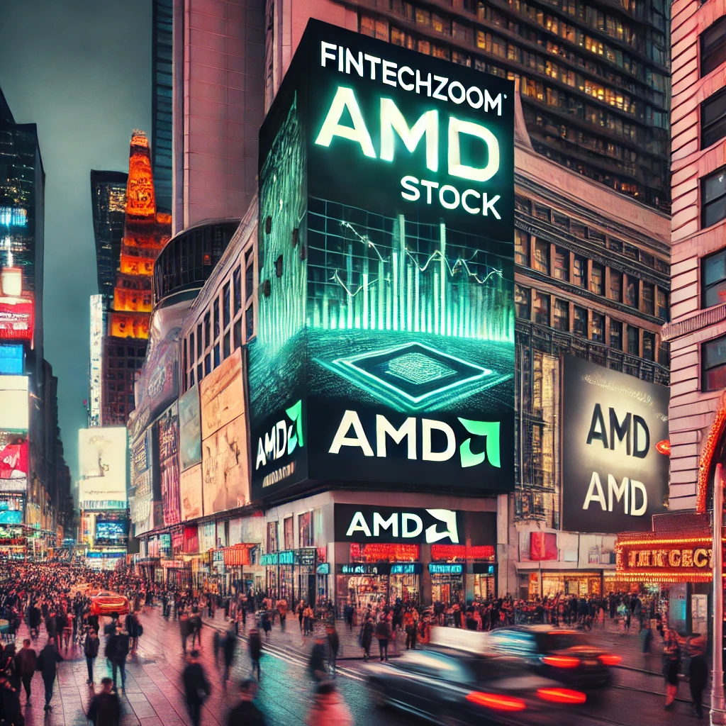 FintechZoom AMD Stock Billboard