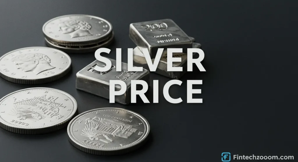 Silver coins and silver price