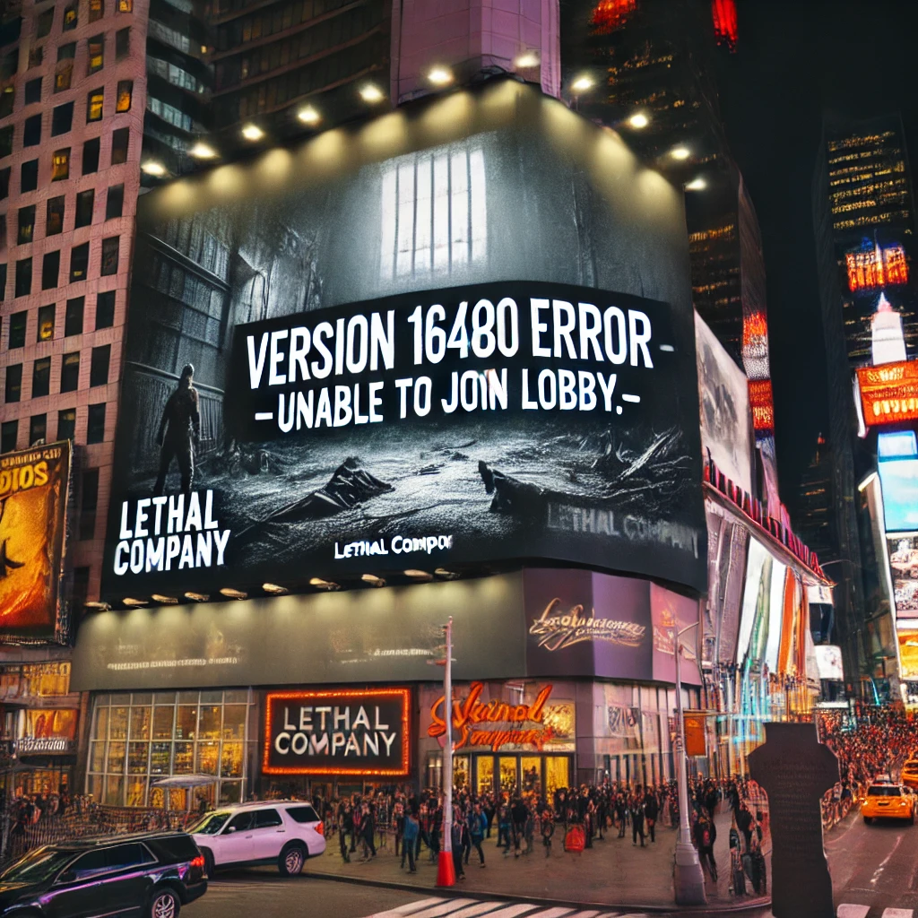 Version 16480 Lethal Company Billboard