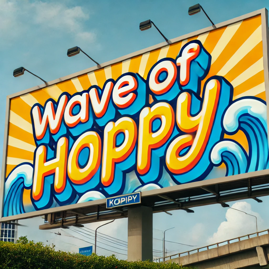 wave_of_happy_ billboard