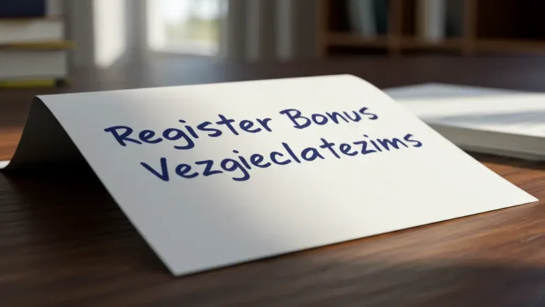 Register Bonu Vezgieclaptezims