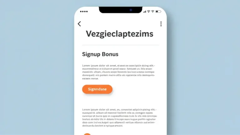 Vezgieclaptezims Signup Bonus