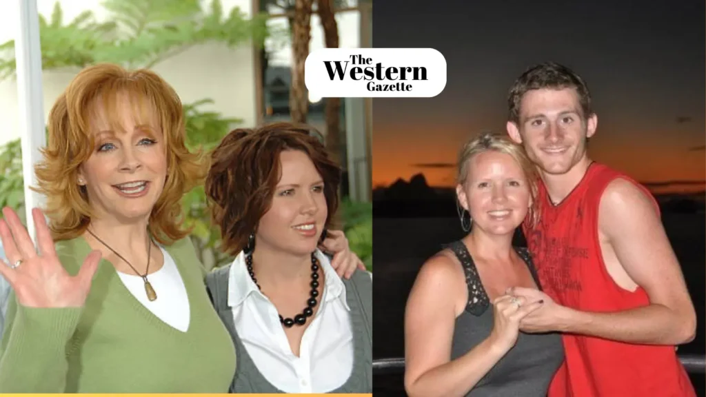 Chassidy Celeste Blackstock with mother and brother