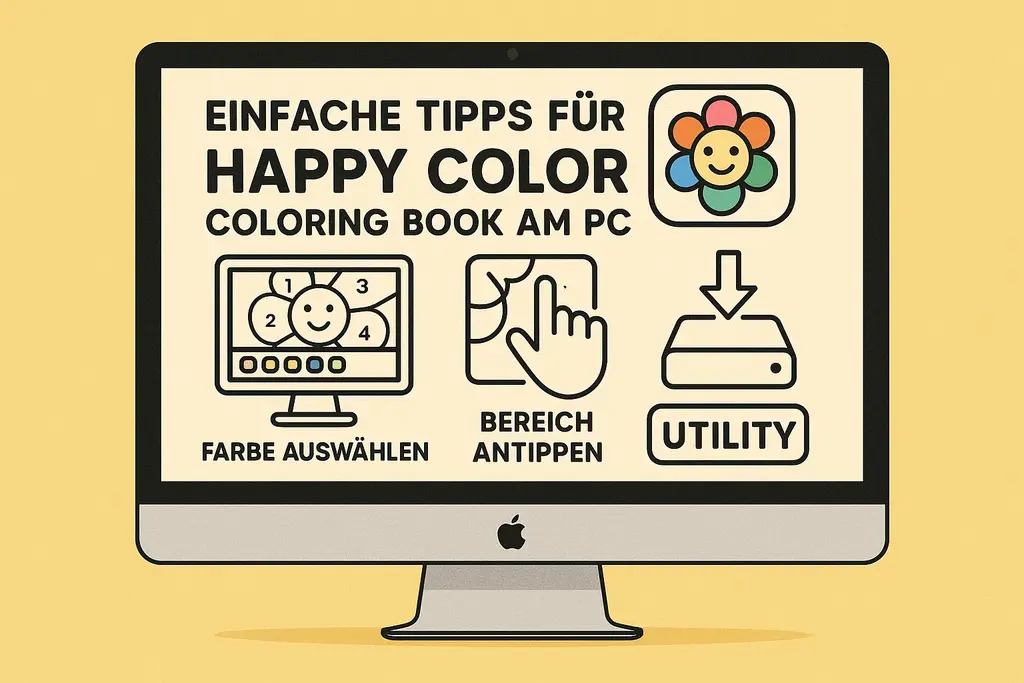 Einfache Tipps für Happy Color Coloring Book am PC Usitility Installation on a mac