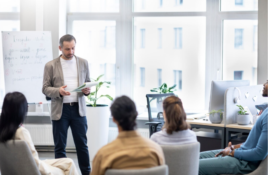 a coach telling about Staying Consistent and Accountable